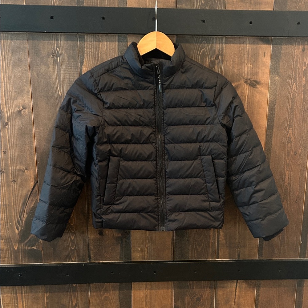 Athleta Girl Black Puffer Jacket Size S (7)